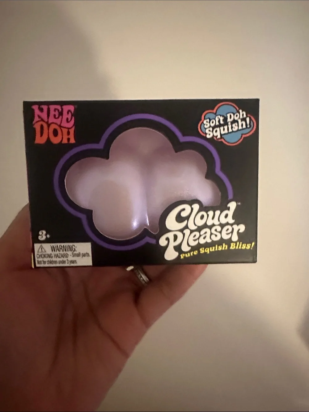 NeeDoh Cloud Pleaser & Pink Nice Cube Glitter Glow Bundle